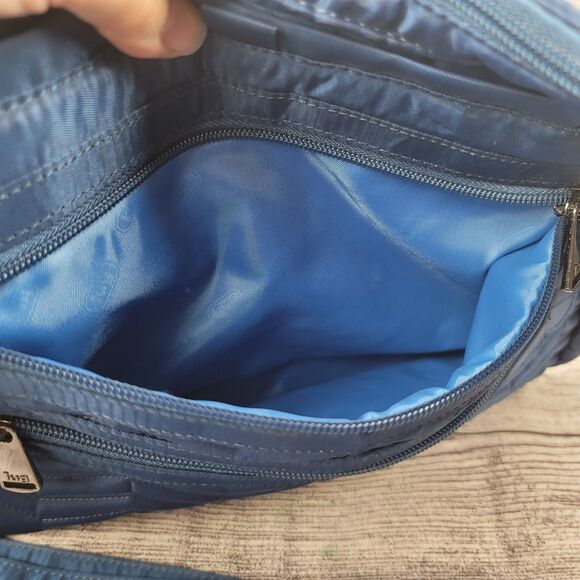 Lug Camper Blue Lightweight Crossbody - Picture 4 of 11